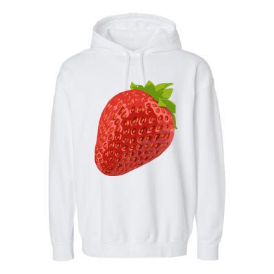 Giant Strawberry Garment-Dyed Fleece Hoodie