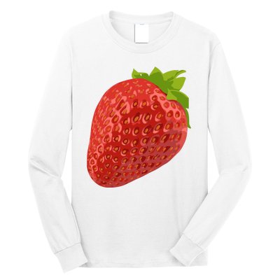 Giant Strawberry Long Sleeve Shirt