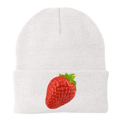 Giant Strawberry Knit Cap Winter Beanie