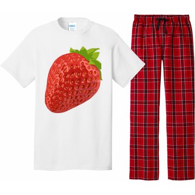 Giant Strawberry Pajama Set