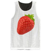 Giant Strawberry Mesh Reversible Basketball Jersey Tank