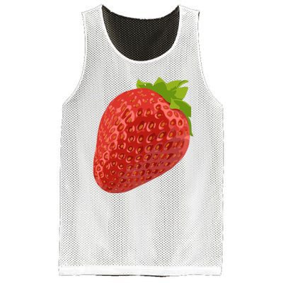 Giant Strawberry Mesh Reversible Basketball Jersey Tank