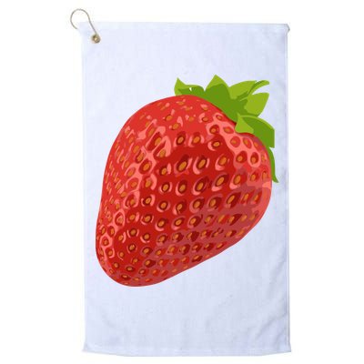 Giant Strawberry Golf Towel