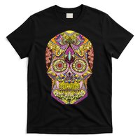 Giant Sugar Floral Sugar Skull T-Shirt