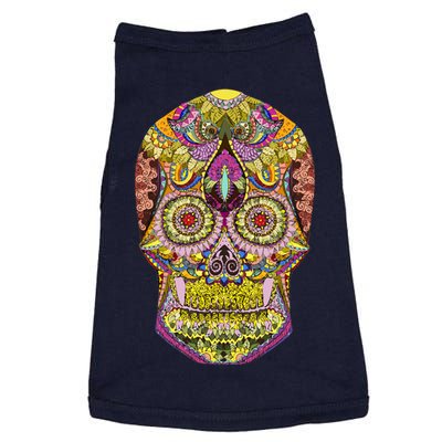 Giant Sugar Floral Sugar Skull Doggie Tank