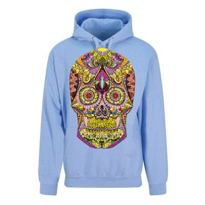 Giant Sugar Floral Sugar Skull Unisex Surf Hoodie