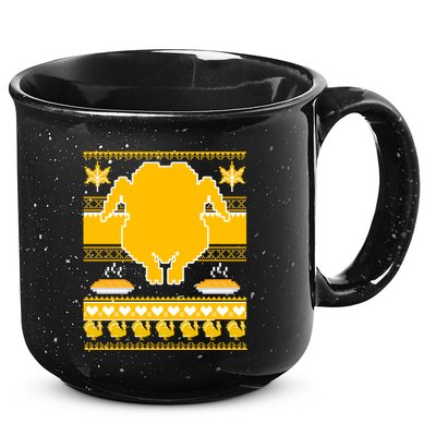Giant Trukey Ugly Thanksgiving 15oz Campfire Ceramic Mug