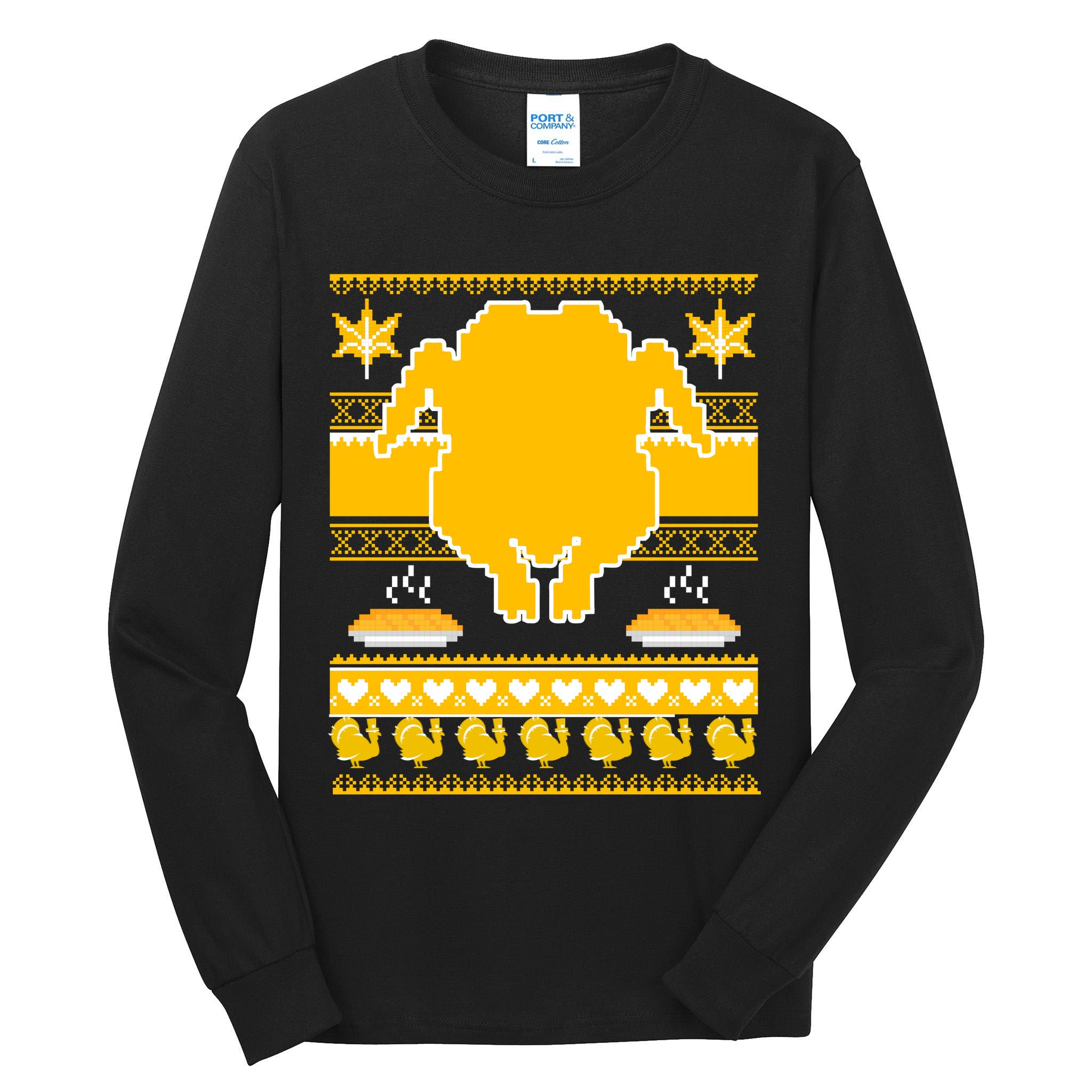 Giant Trukey Ugly Thanksgiving Tall Long Sleeve T-Shirt