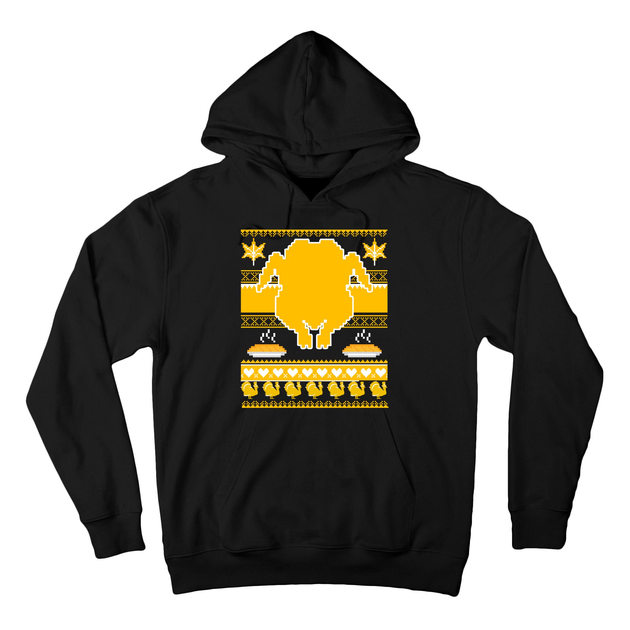 Giant Trukey Ugly Thanksgiving Tall Hoodie