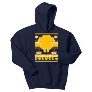 Giant Trukey Ugly Thanksgiving Kids Hoodie