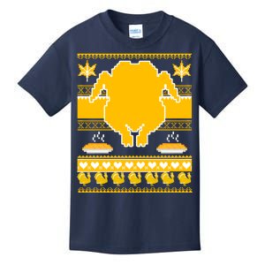 Giant Trukey Ugly Thanksgiving Kids T-Shirt