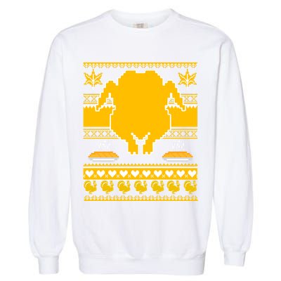 Giant Trukey Ugly Thanksgiving Garment-Dyed Sweatshirt