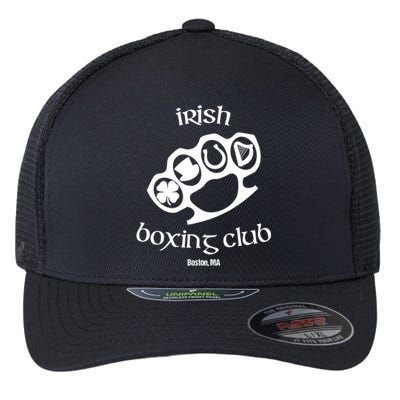 Great Irish Boxing Club Boston Fighting Pub St Patrick Great Gift Flexfit Unipanel Trucker Cap