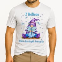 Gnome I Believe There Are Angels Among Us Dragonfly Cooling Performance Crew T-Shirt