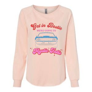 Get In Bestie Were Going To Mystic Falls Virginia Vervain Womens California Wash Sweatshirt