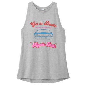 Get In Bestie Were Going To Mystic Falls Virginia Vervain Ladies PosiCharge Tri-Blend Wicking Tank