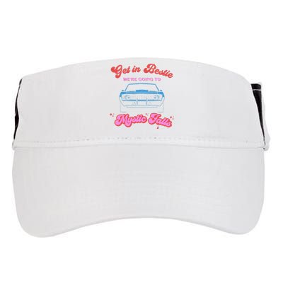 Get In Bestie Were Going To Mystic Falls Virginia Vervain Adult Drive Performance Visor