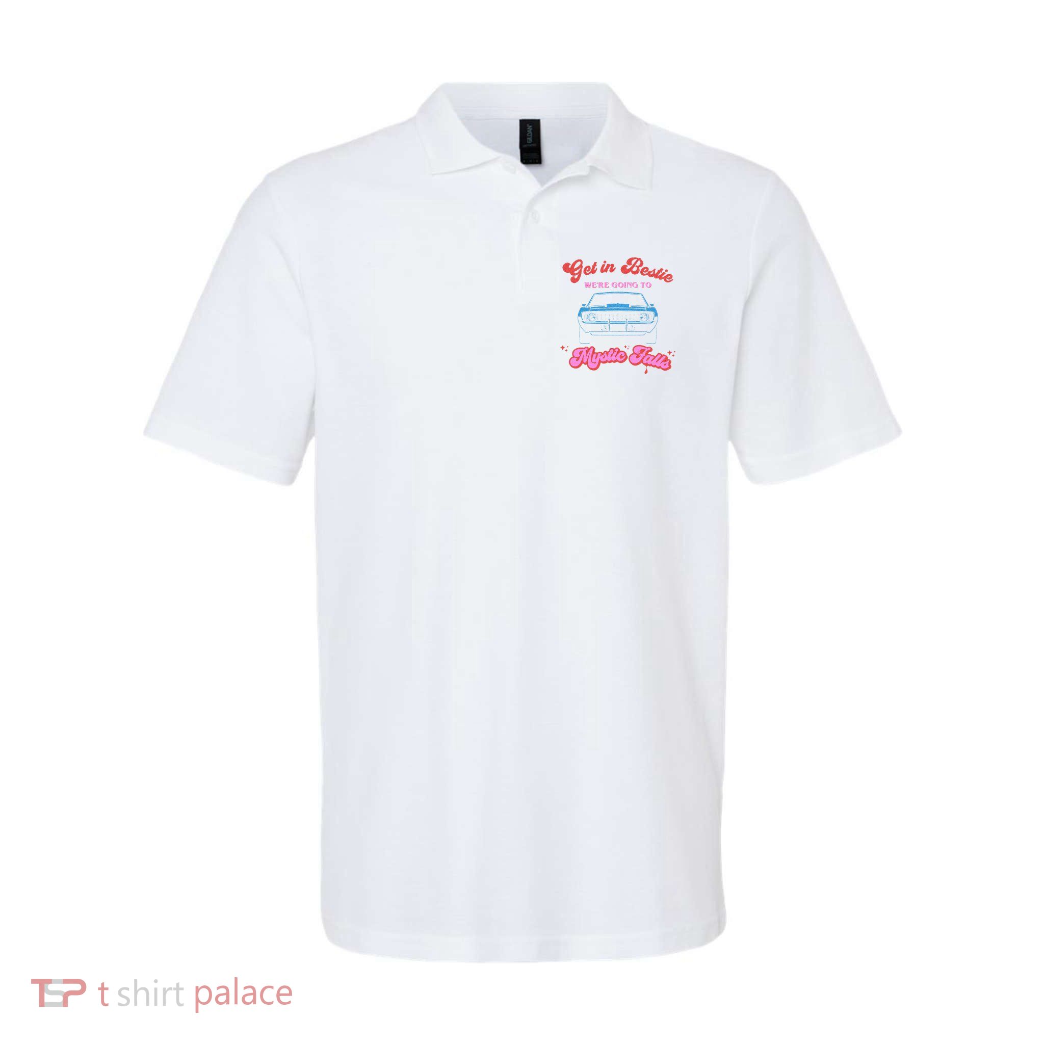 Get In Bestie Were Going To Mystic Falls Virginia Vervain Polo