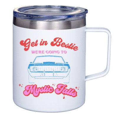 Get In Bestie Were Going To Mystic Falls Virginia Vervain 12oz Stainless Steel Coffee Mug