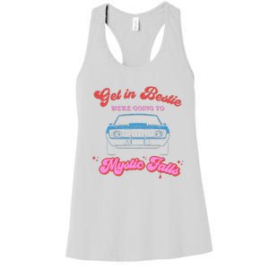 Get In Bestie Were Going To Mystic Falls Virginia Vervain Women's Racerback Tank