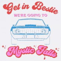 Get In Bestie Were Going To Mystic Falls Virginia Vervain Golf Towel