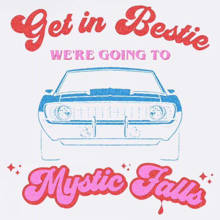 Get In Bestie Were Going To Mystic Falls Virginia Vervain Golf Towel