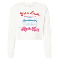 Get In Bestie Were Going To Mystic Falls Virginia Vervain Cropped Pullover Crew