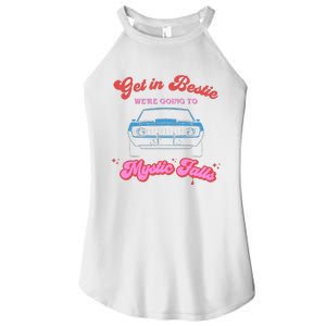 Get In Bestie Were Going To Mystic Falls Virginia Vervain Women's Perfect Tri Rocker Tank