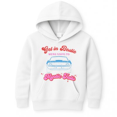 Get In Bestie Were Going To Mystic Falls Virginia Vervain Kids Hoodie