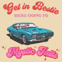 Get In Bestie WeRe Going To Mystic Falls Virginia Vervain Drawstring Bag