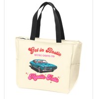 Get In Bestie WeRe Going To Mystic Falls Virginia Vervain Zip Tote Bag