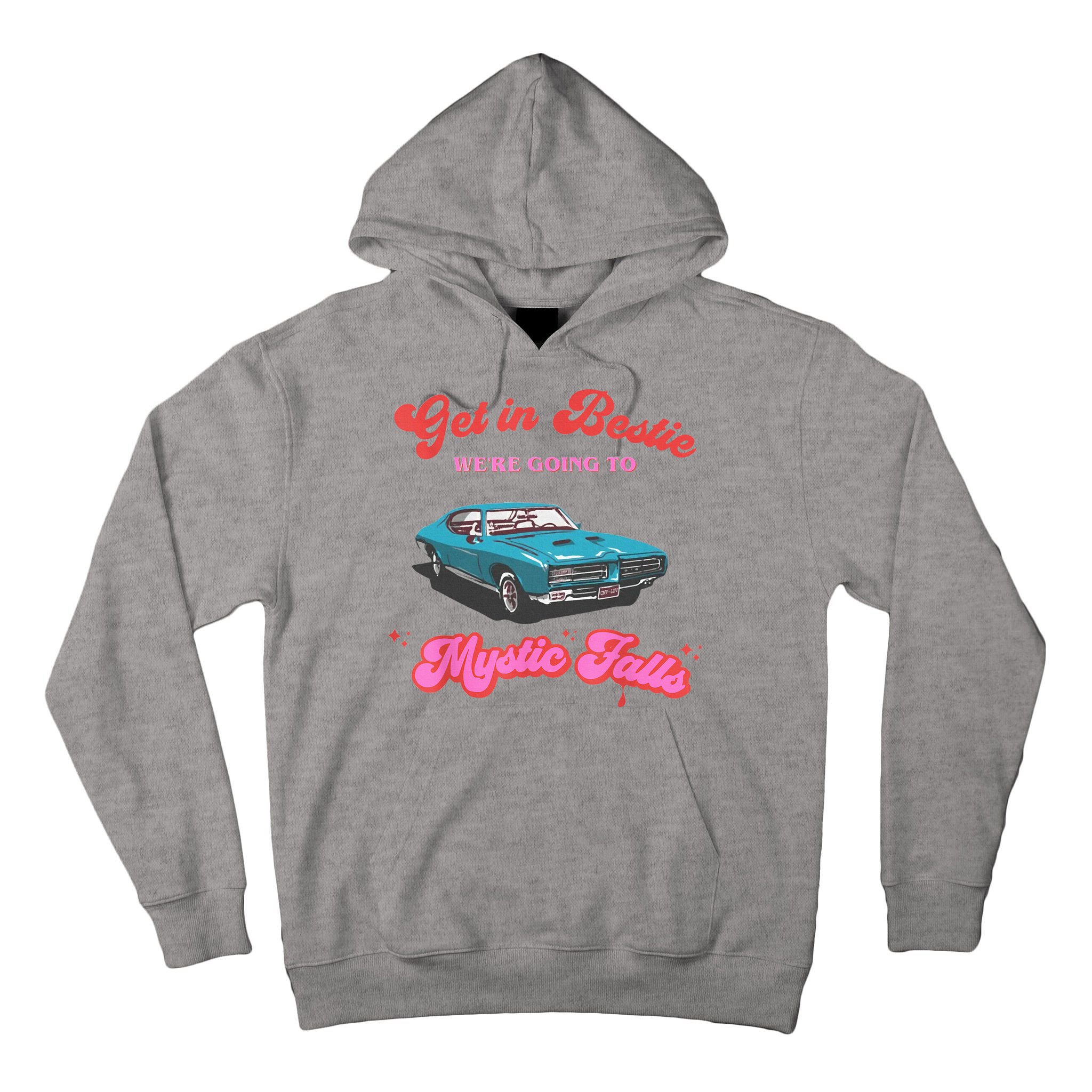 Get In Bestie WeRe Going To Mystic Falls Virginia Vervain Tall Hoodie