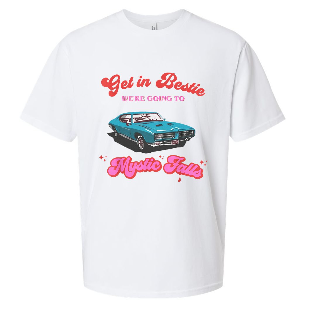 Get In Bestie WeRe Going To Mystic Falls Virginia Vervain Sueded Cloud Jersey T-Shirt