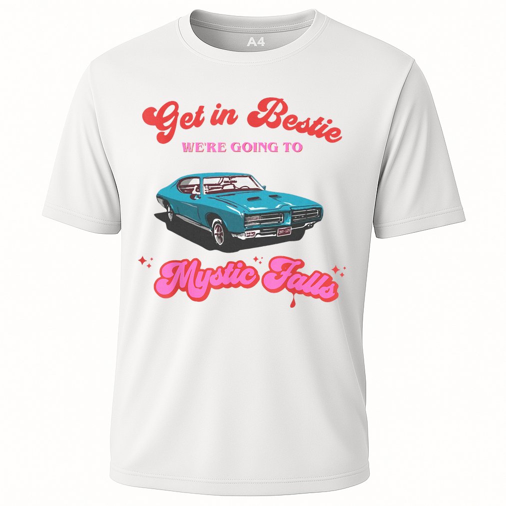 Get In Bestie WeRe Going To Mystic Falls Virginia Vervain Performance Shirt