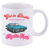 Get In Bestie WeRe Going To Mystic Falls Virginia Vervain 11oz C Handle Ceramic Mug
