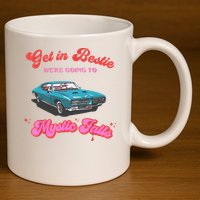 Get In Bestie WeRe Going To Mystic Falls Virginia Vervain 11oz C Handle Ceramic Mug