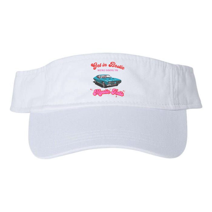 Get In Bestie WeRe Going To Mystic Falls Virginia Vervain Valucap Bio-Washed Visor