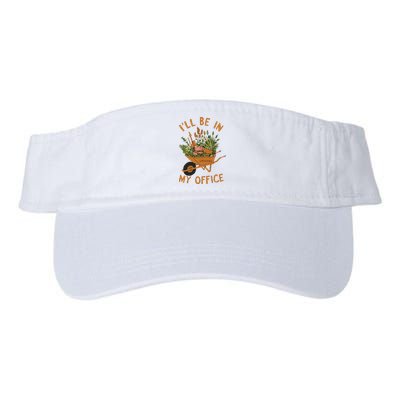 Gardening Ill Be In My Office Garden Valucap Bio-Washed Visor