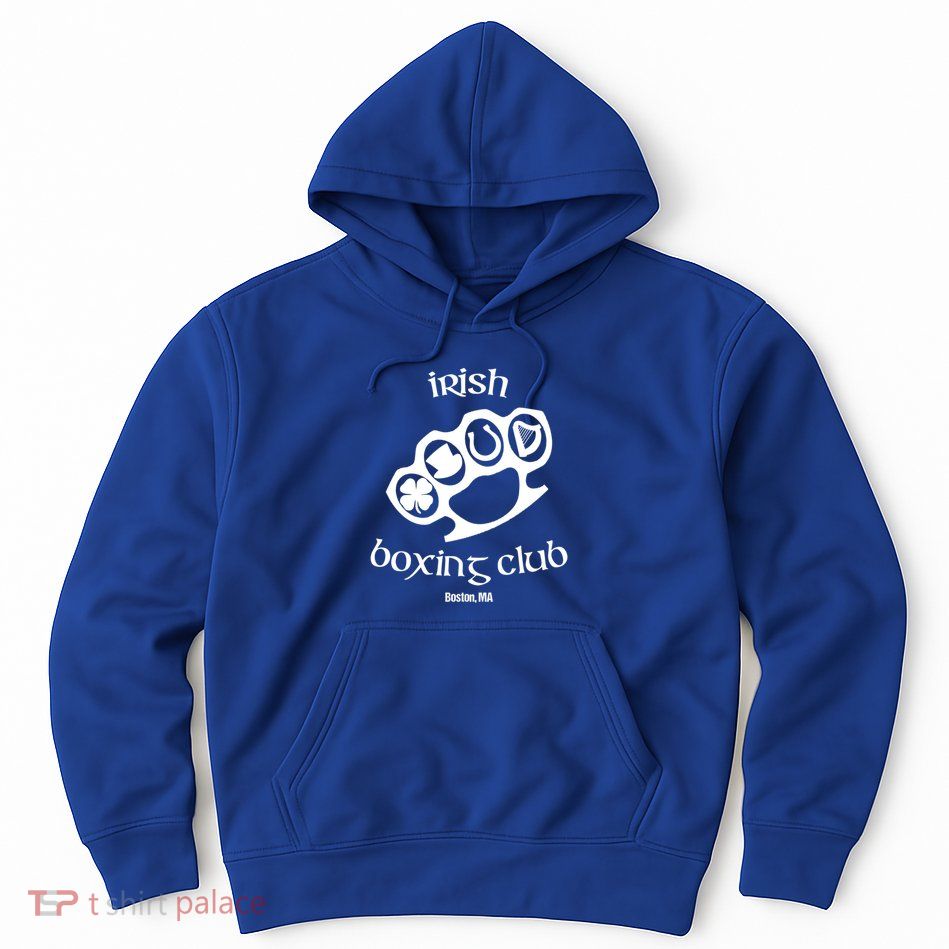 Great Irish Boxing Club Boston Fighting Pub St Patrick Gift Hoodie