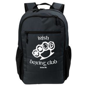 Great Irish Boxing Club Boston Fighting Pub St Patrick Gift Daily Commute Backpack