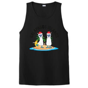 Galapagos Islands Blue Footed Booby Bird Christmas PosiCharge Competitor Tank