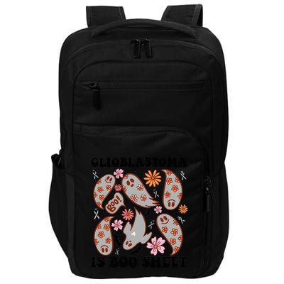 Glioblastoma Is Boo Sheet Brain Cancer Warrior Impact Tech Backpack