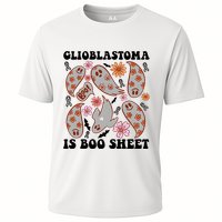 Glioblastoma Is Boo Sheet Brain Cancer Warrior Cooling Performance Crew T-Shirt