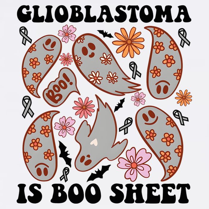 Glioblastoma Is Boo Sheet Brain Cancer Warrior Cooling Performance Crew T-Shirt