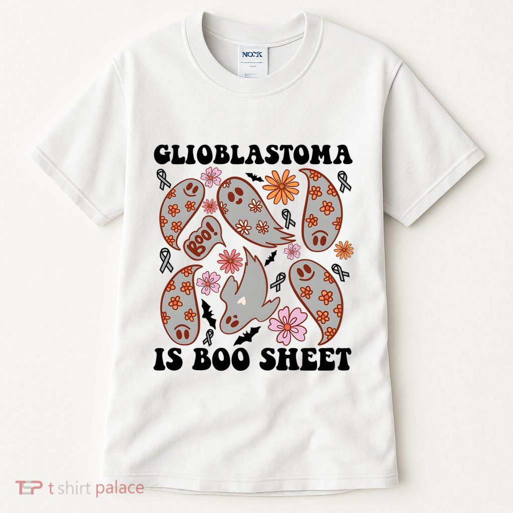 Glioblastoma Is Boo Sheet Brain Cancer Warrior Tall T-Shirt