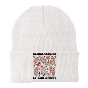 Glioblastoma Is Boo Sheet Brain Cancer Warrior Knit Cap Winter Beanie