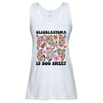 Glioblastoma Is Boo Sheet Brain Cancer Warrior Ladies Essential Flowy Tank