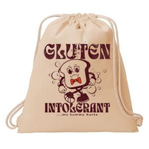 Gluten Intolerant But IM Being Brave About It Drawstring Bag