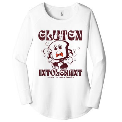 Gluten Intolerant But IM Being Brave About It Women's Perfect Tri Tunic Long Sleeve Shirt