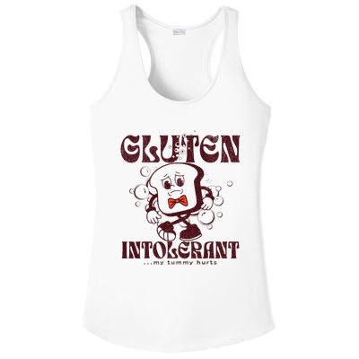 Gluten Intolerant But IM Being Brave About It Ladies PosiCharge Competitor Racerback Tank